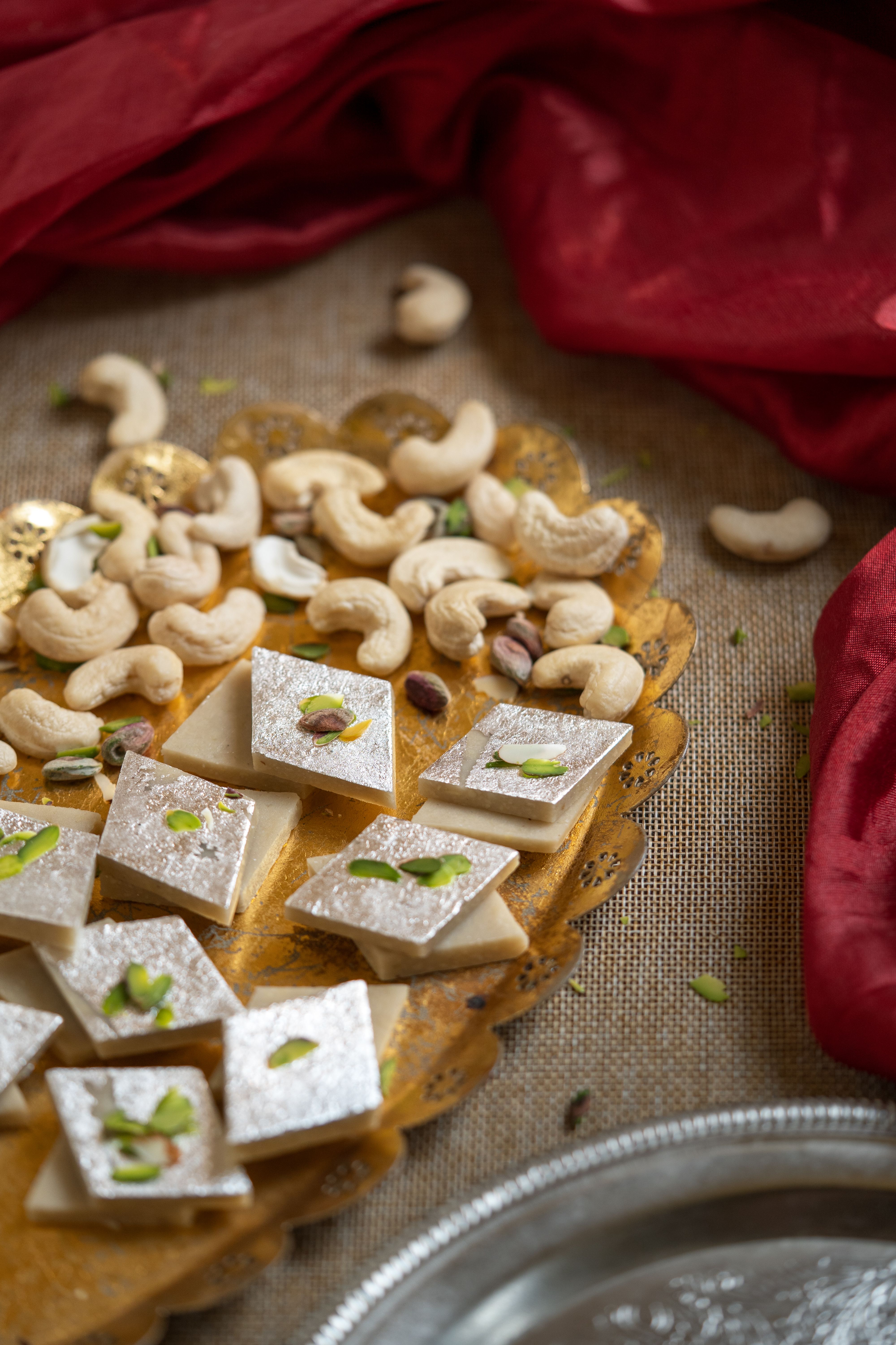Homemade Kaju Sweet